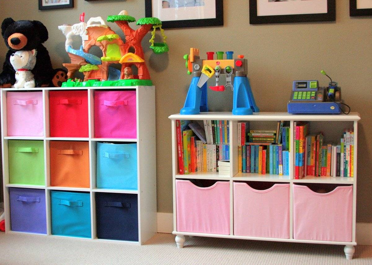 Хранение и порядок в детской комнате – 40 фото-идей и 13 подсказок