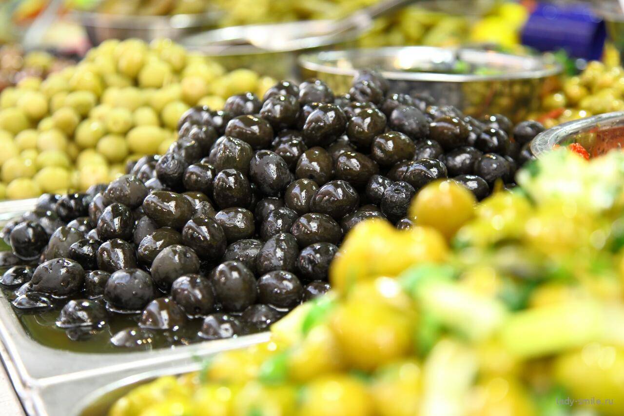 Польза и вред маслин, калорийность