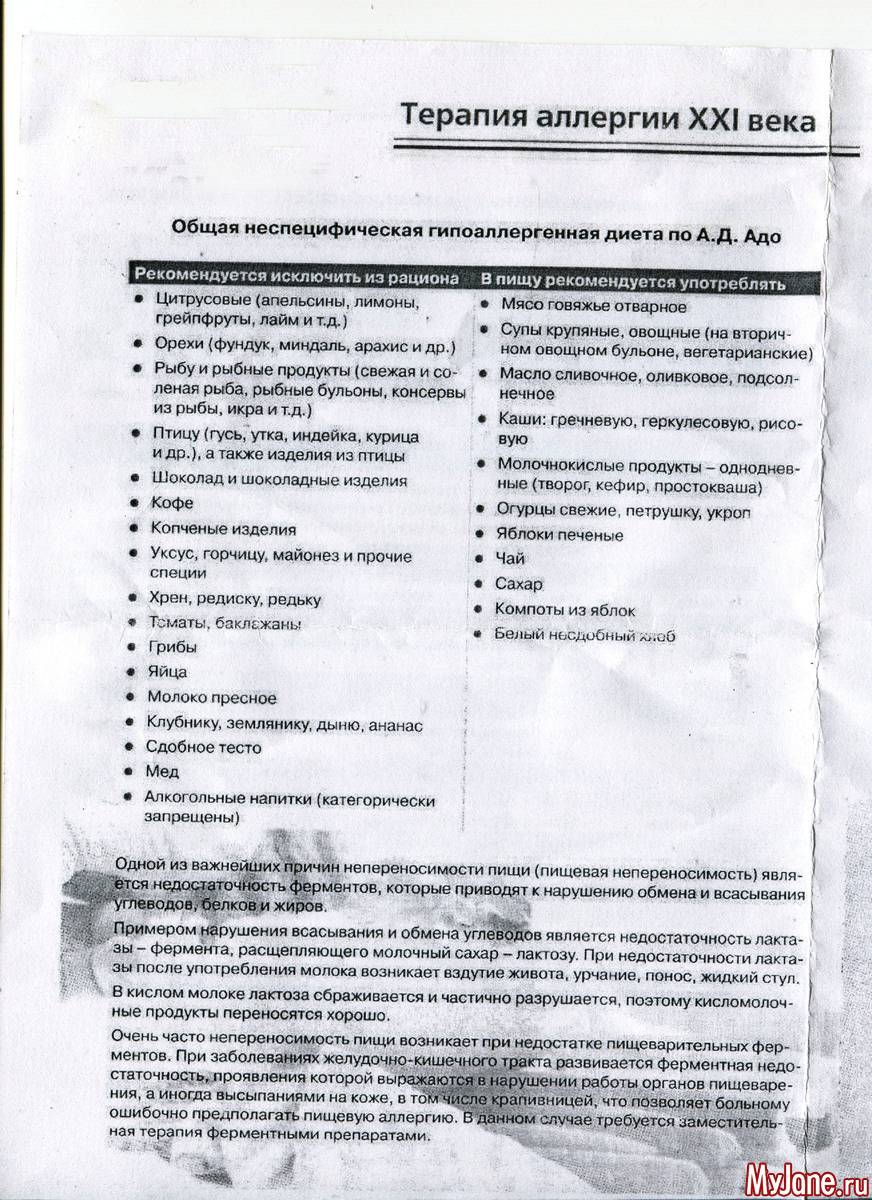 Диета кормящей мамы