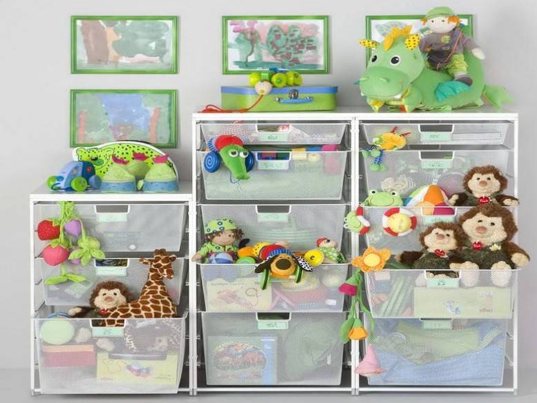 Хранение игрушек в детской комнате – советы для поддержания порядка