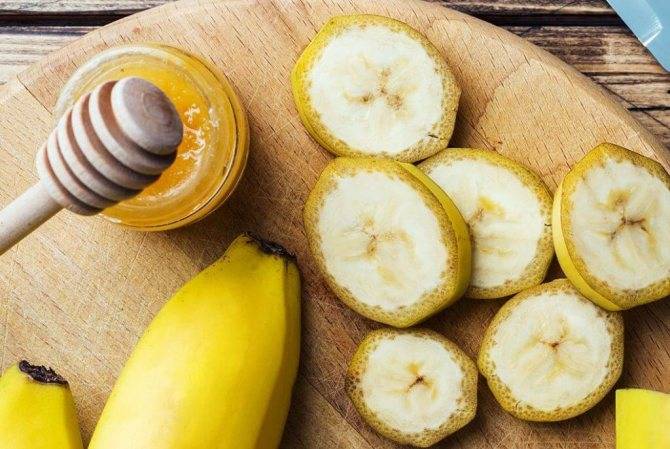 Народное средство банан с медом от кашля для ребенка — лучшие рецепты — med-anketa.ru