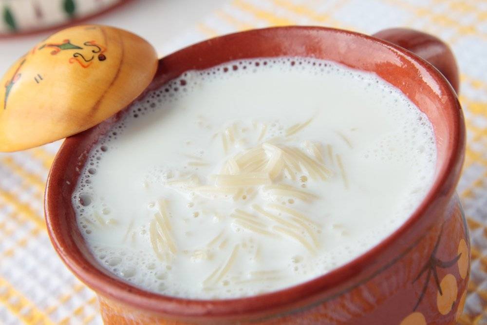 Молочный суп с вермишелью – вкус детства: рецепт с фото и видео
