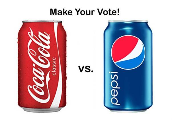 Война брендов coca cola vs pepsi