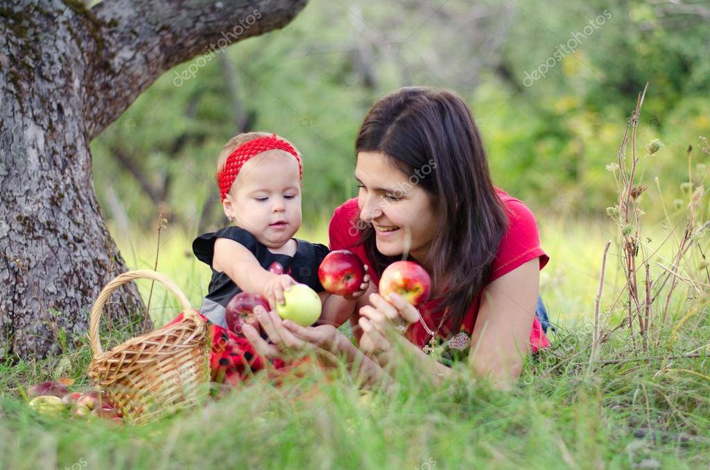 Печеные яблоки при грудном вскармливании: можно ли кушать маме и малышу, а также с какого месяца и в каком количестве их вводят в рацион при гв?