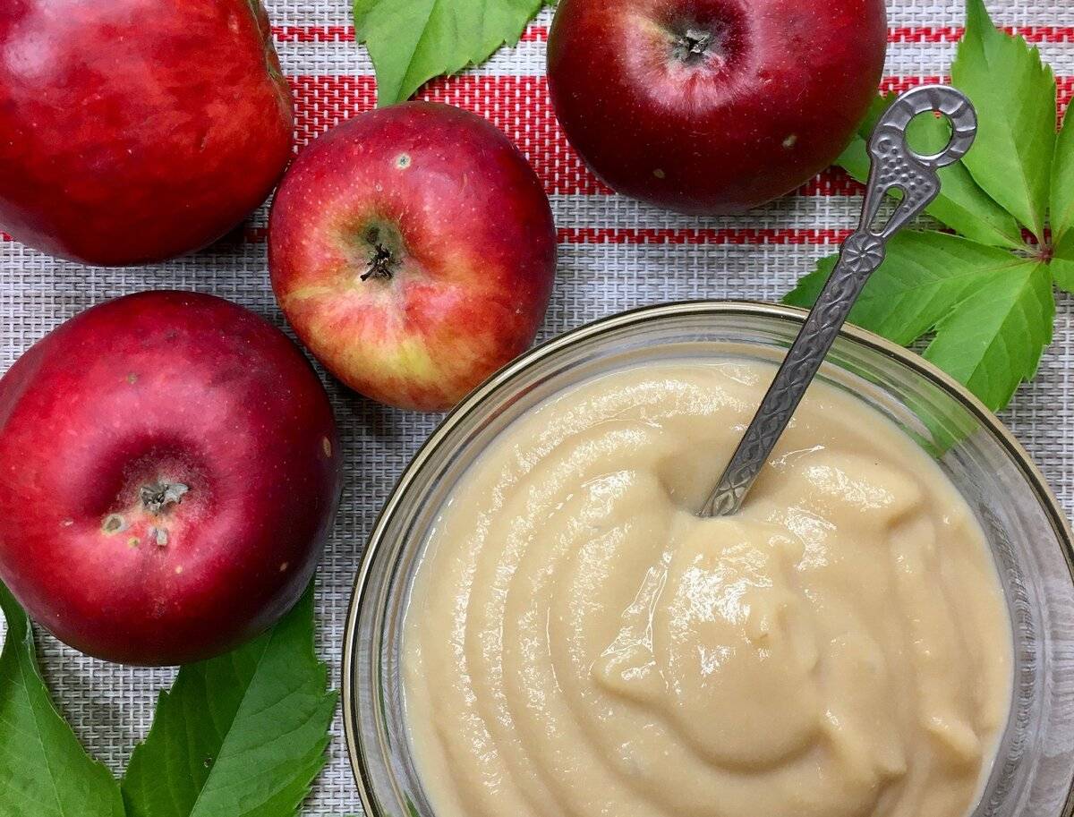Яблочное пюре для грудничка из свежих яблок своими руками — рецепт
