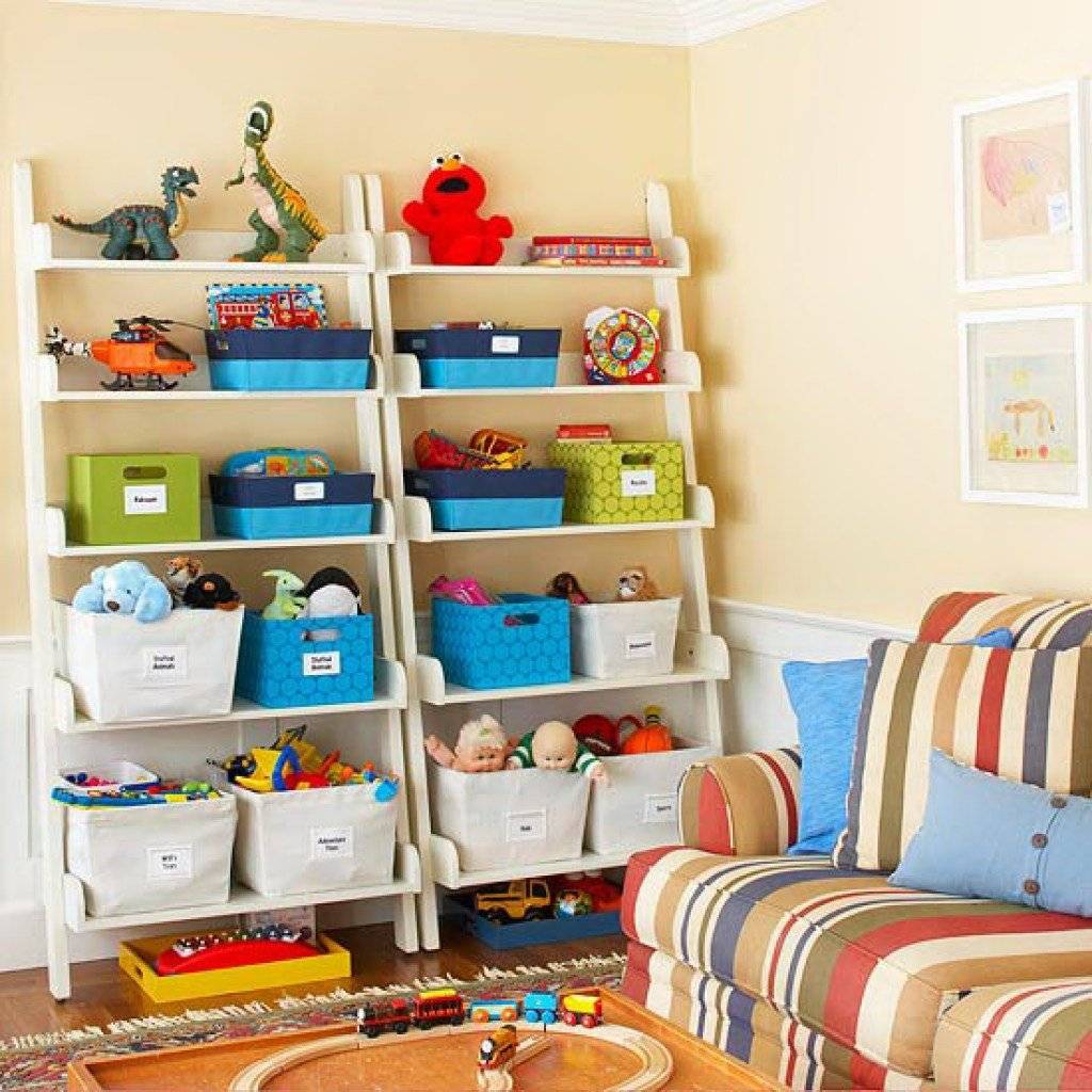 7 идей хранения игрушек в детской комнате