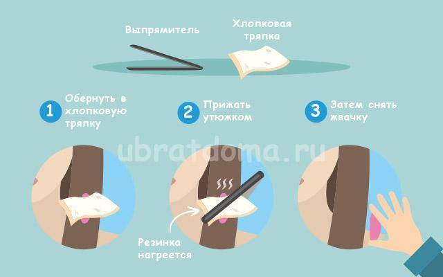 Как снять жвачку с волос и не повредить их: проверенные народные средства