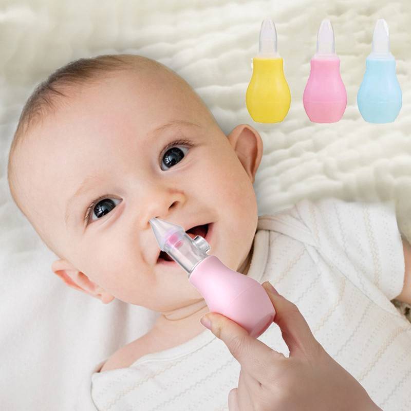 Чистка носа ребенка при насморке и заложенности носа