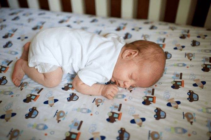 Можно ли новорожденному спать на животе  2021