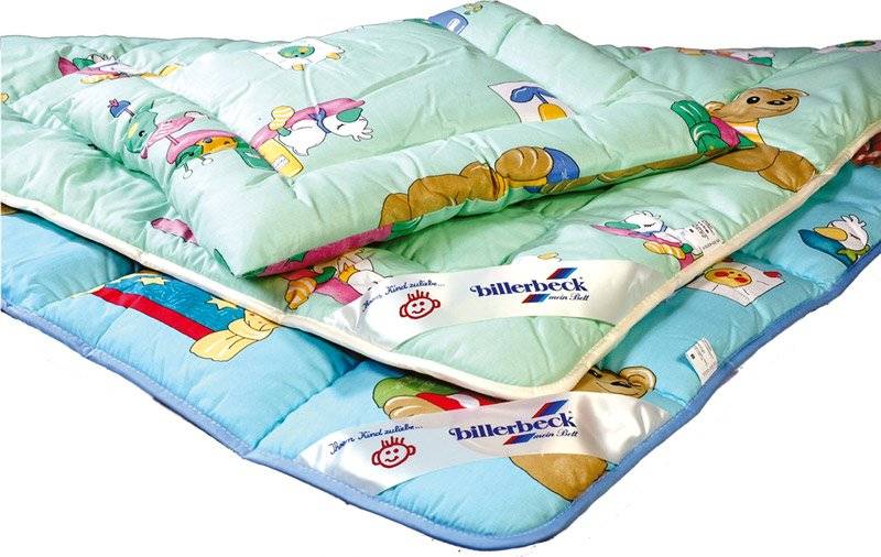 Детское одеяло с холлофайбером: плюсы материалов, как ухаживать