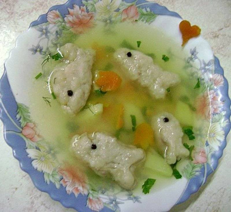 Суп рыбный для ребенка 1 год - мама и дети