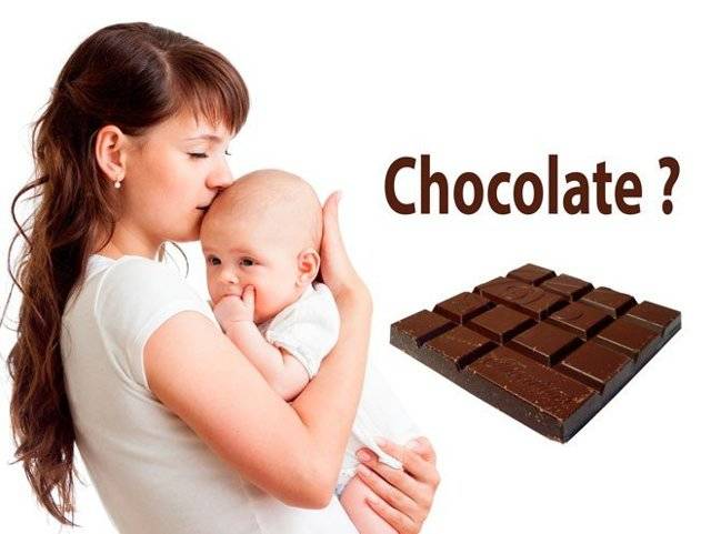 Можно ли шоколад кормящей маме, польза и вред, какой выбрать