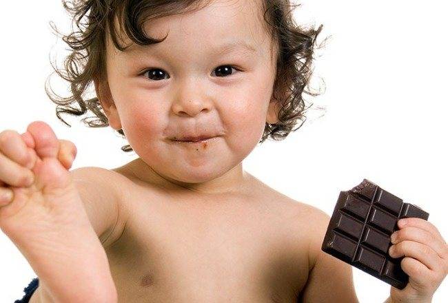 Можно ли давать шоколад ребенку в 1 год?