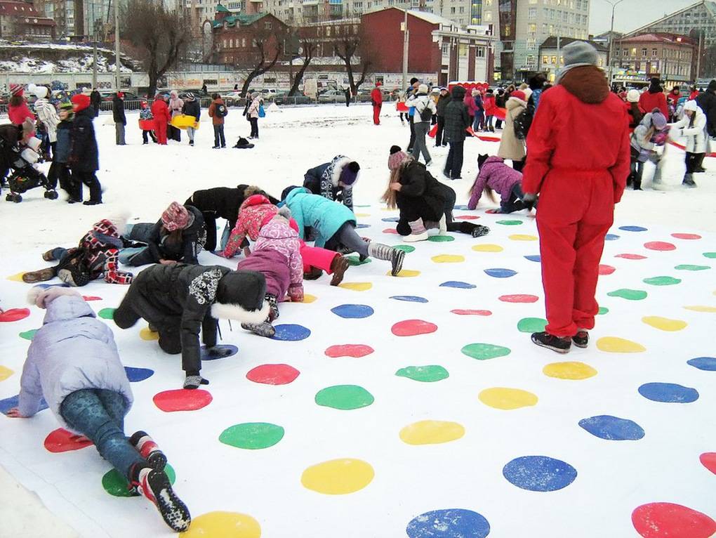 Народные игры и забавы с детьми зимой на свежем воздухе