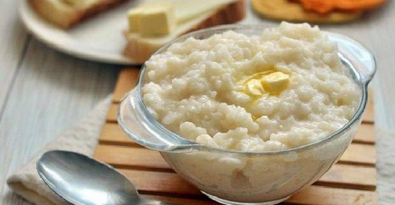 Рисовая каша для грудничка: рецепт приготовления на воде и молоке